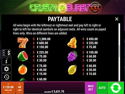 Crystal Burst XXL