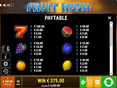 Fruit Rush