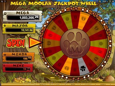 Mega Moolah Progressive Jackpots