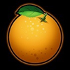 Orange und Pflaume