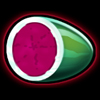 Trauben und Melone