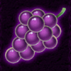 Melone und Weintrauben