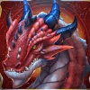 Roter Drache