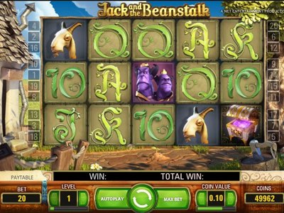 Jack and the Beanstalk Spielansicht
